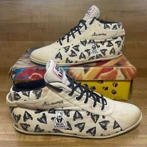 Vtg 1986 Spuds Mackenzie Bud Light Beer Shoes Sneakers Sample Men's Size 9 W/Box